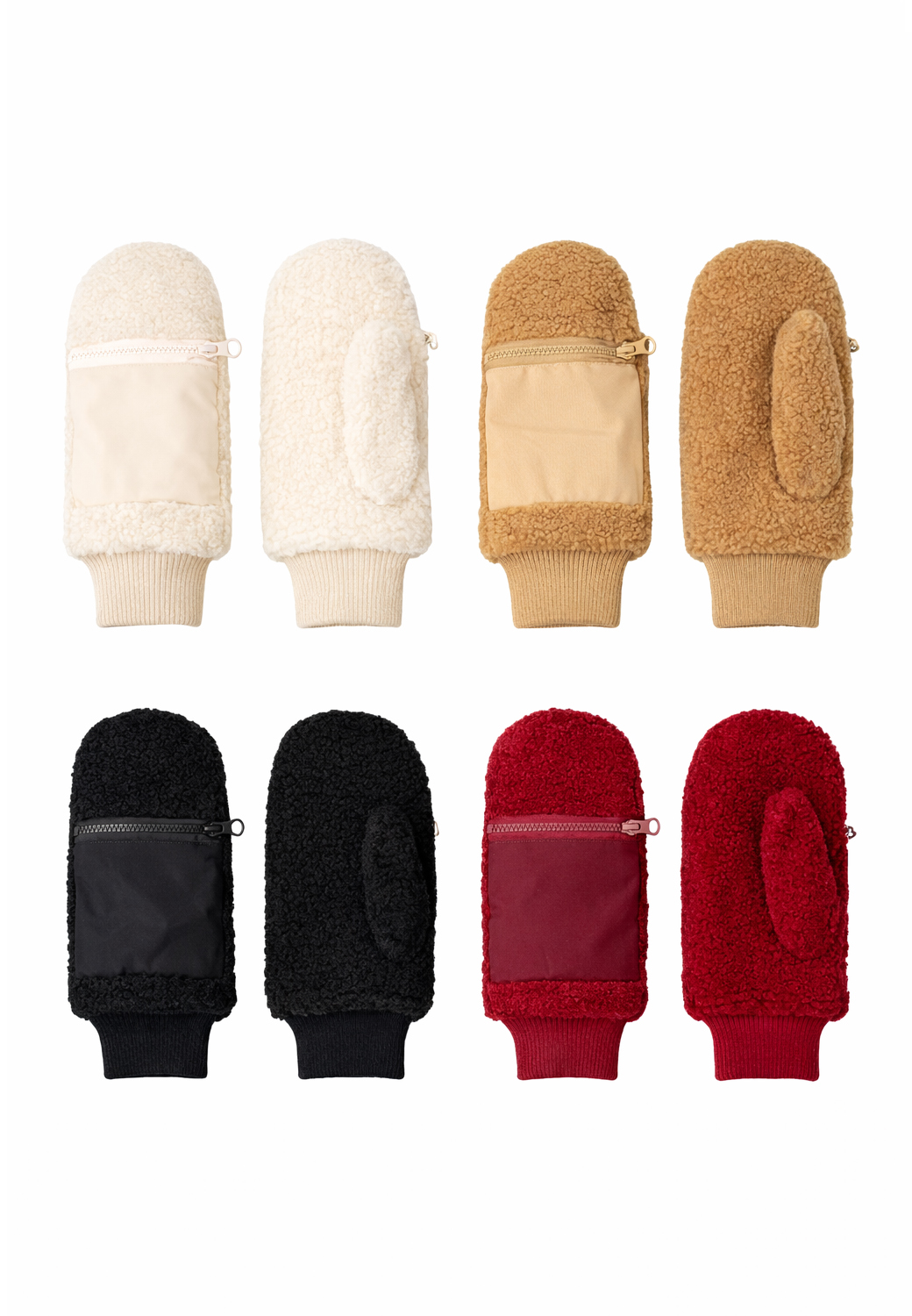 GUANTO FAKE LAMB BOX 12 PZ,100% VISCOSE, MADE IN PRC       